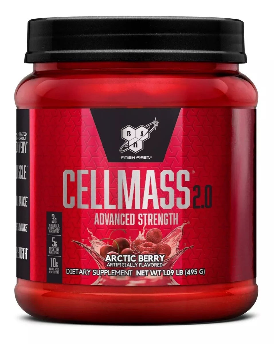 CELLMASS 2.0 (Glutamina, Creatina, Aminoacidos) 1.09 LB (496G)