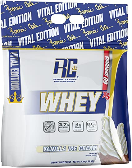 RC Ronnie Coleman Whey Proteina Vainilla 5.03LB (2.26Kg)