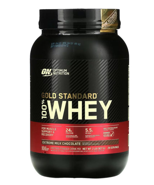 Whey Protein Gold Standard ON Nutrution Extream Chocolate 2LB (907Kg)