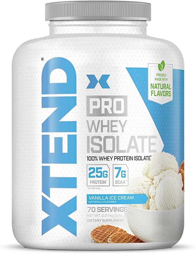 XTEND PRO WHEY Isolate Vainilla 5 LB (2.28Kg)