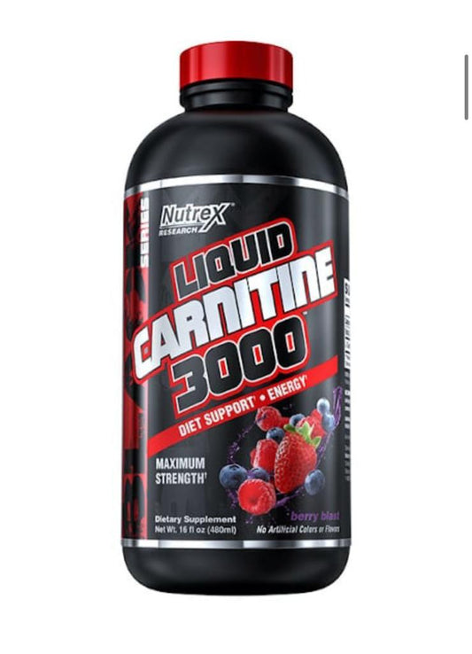 Liquid Carnitine 3000 Prep 16 Oz. (480ml)