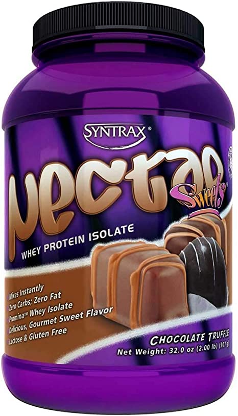 Nectar Whey Proteina Isolate Chocolate Syntrax 2LB (900g)