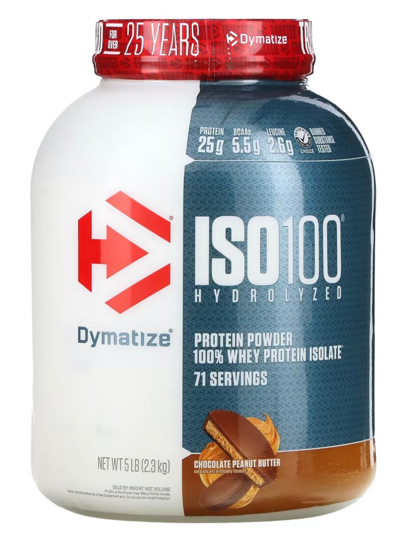 Dynamize Iso Proteina Sabor Peanut Butter 5LB (2.3kg)