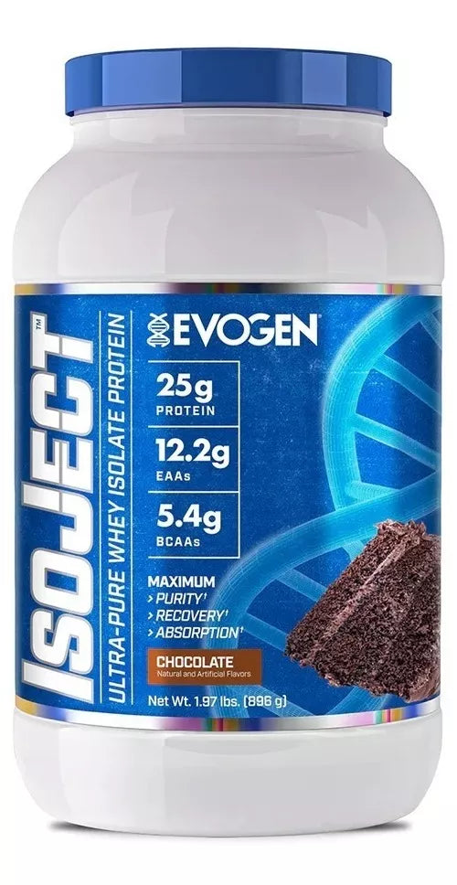 Evogen ISO Proteina Ject Pastel de Chocolate 1.57LB (896g)