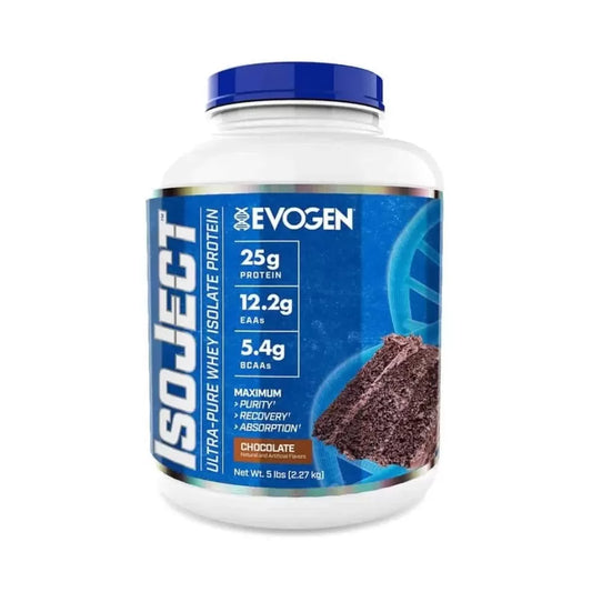 Evogen ISO Proteina Ject Pastel de Chocolate 5LB (2.27kg)