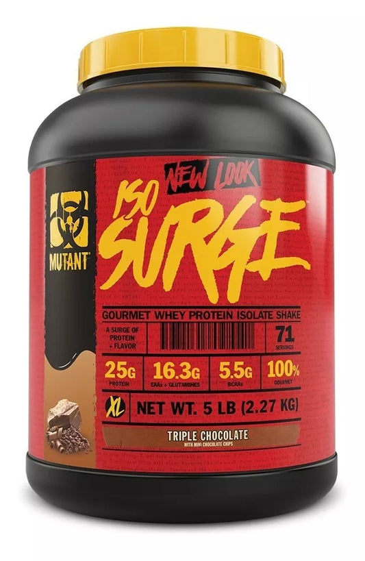 Proteina ISO SURGE Mutant Chocolate 5LB(2.27Kg)