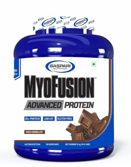 MyoFusion Advanced Protein Gaspari Sabor Chocolate 4LB (1.8Kg)