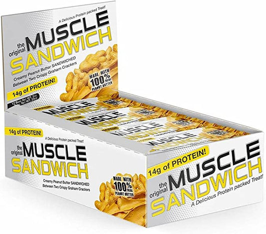 Protein Muscle Sandwich Protein Bars 12piezas (56g x pieza)